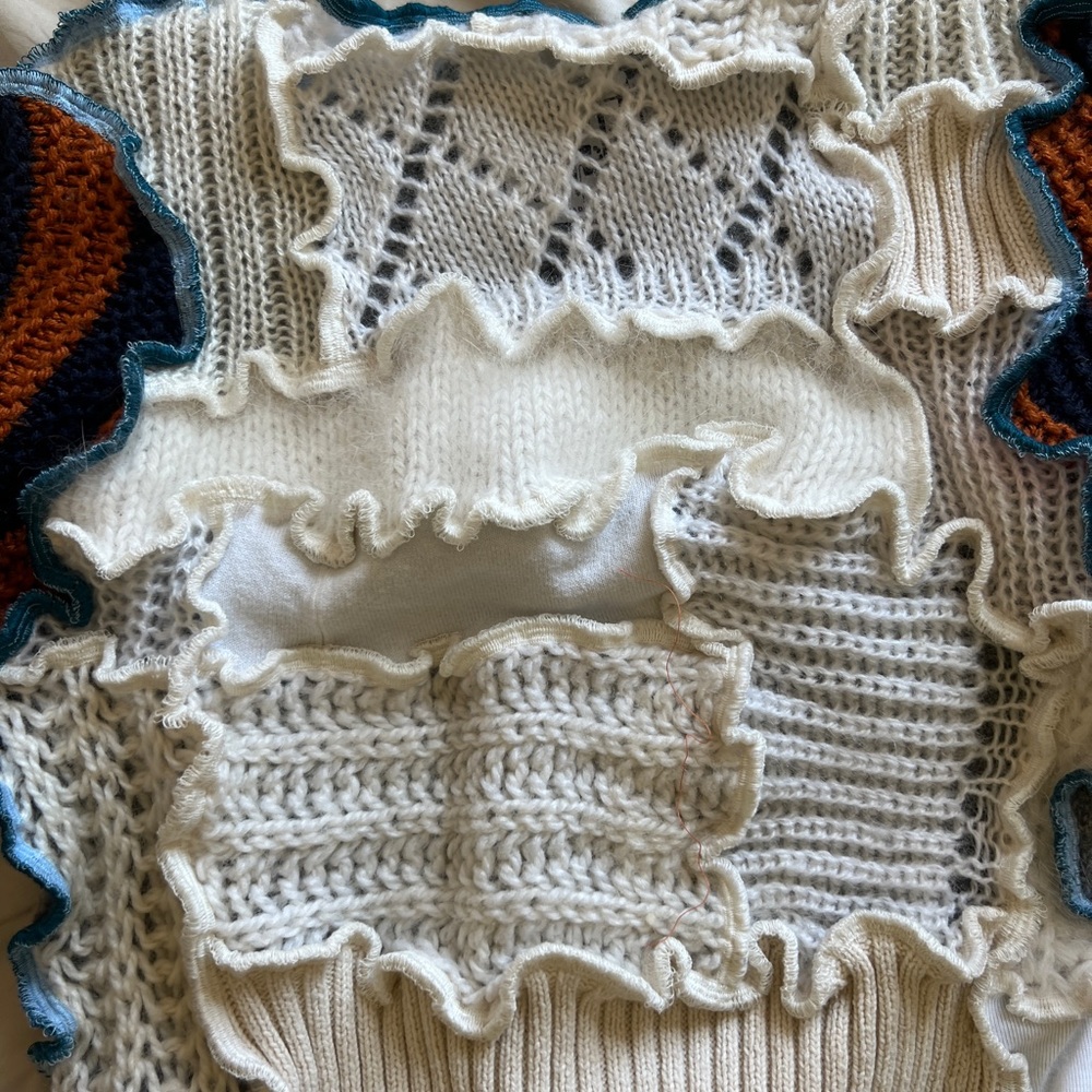 rua carlota patchwork sweater - Picture 2 of 4